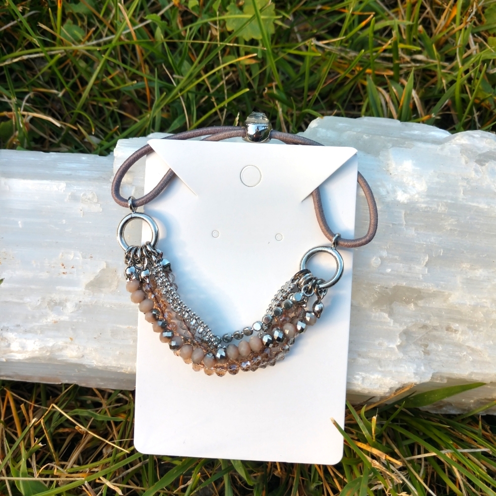 Adornable U Bracelet/Hair Tie combo